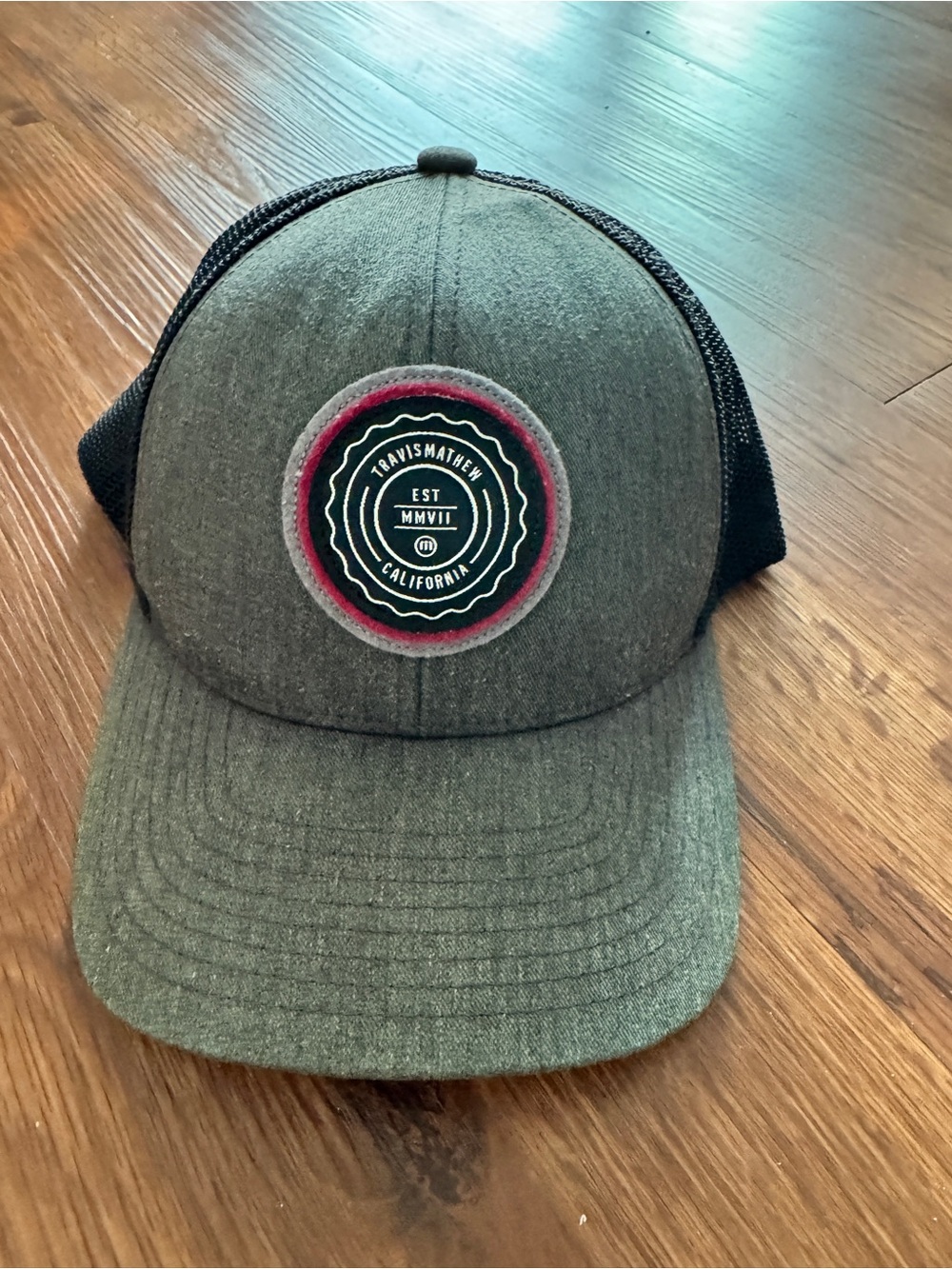 Travis Mathew Dark Gray SnapBack Golf Hat